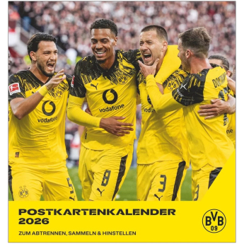 Borussia Dortmund календар 2026 Postcard