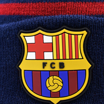 FC Barcelona детска зимна шапка Stripe