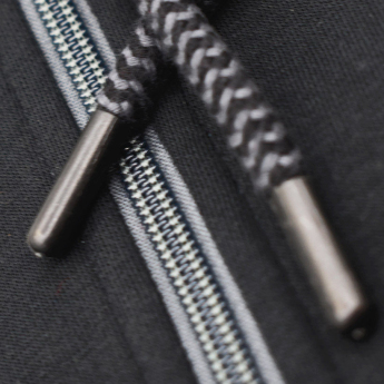 Real Madrid CF мъжки суитшърт с качулка Zip gris