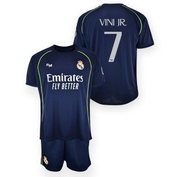 Real Madrid CF детски комплект replica 25/26 Away Vini Jr.