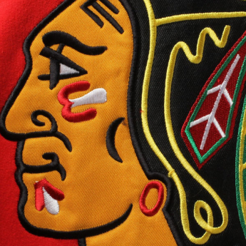 Chicago Blackhawks детски суитшърт с качулка Prime Applique red