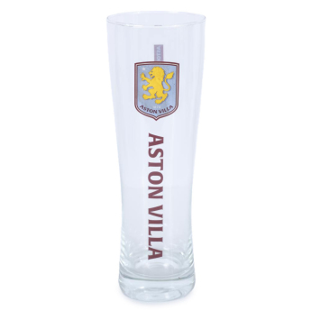 Aston Villa стъклена чаша Tall Beer Glass
