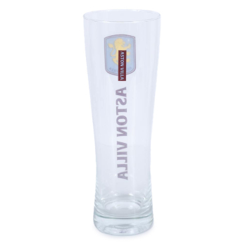 Aston Villa стъклена чаша Tall Beer Glass