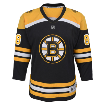 Boston Bruins детска хокейна фланелка David Pastrnak Replica Home