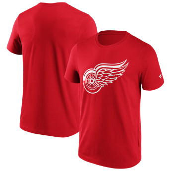 Detroit Red Wings мъжка тениска Primary Logo Graphic T-Shirt red
