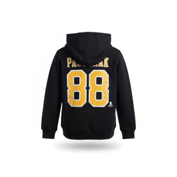 Boston Bruins детски суитшърт с качулка David Pastrnak Flat Alt Cpt N&N Flc