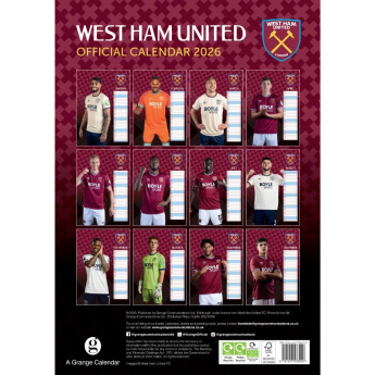 West Ham United календар 2026