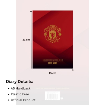 Manchester United бележник 2026