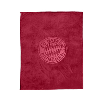 FC Bayern Munich поларено одеяло bordeaux