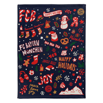 FC Bayern Munich поларено одеяло Winter