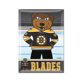 Boston Bruins магнит Metal Mascot