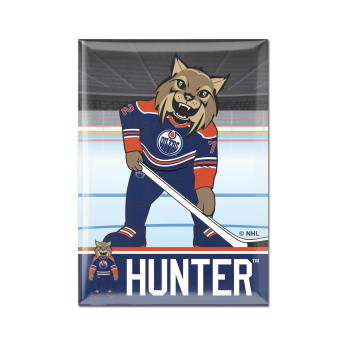 Edmonton Oilers магнит Metal Mascot