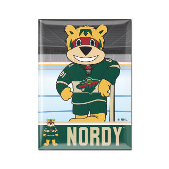 Minnesota Wild магнит Metal Mascot