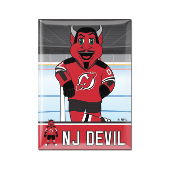 New Jersey Devils магнит Metal Mascot