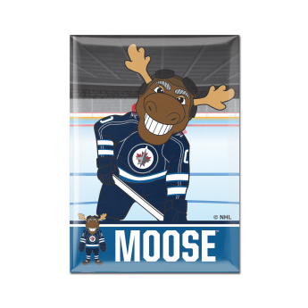 Winnipeg Jets магнит Metal Mascot
