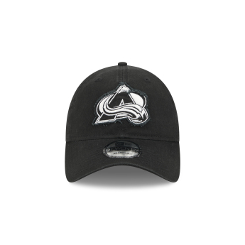 Colorado Avalanche баскетболна шапка с козирка New Era 920 Stamp balck