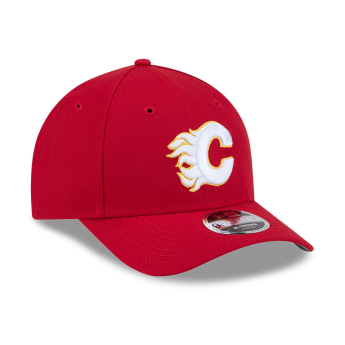 Calgary Flames баскетболна шапка с козирка New Era 940MC red