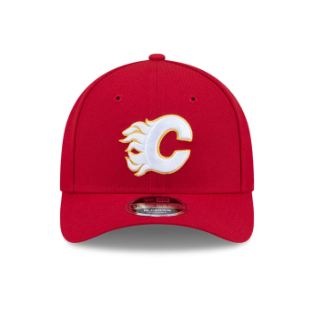 Calgary Flames баскетболна шапка с козирка New Era 940MC red
