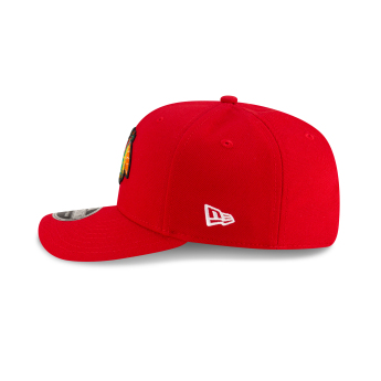 Chicago Blackhawks баскетболна шапка с козирка New Era 970SS red