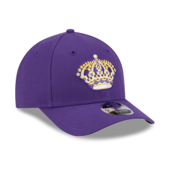 Los Angeles Kings баскетболна шапка с козирка New Era 940MC purple