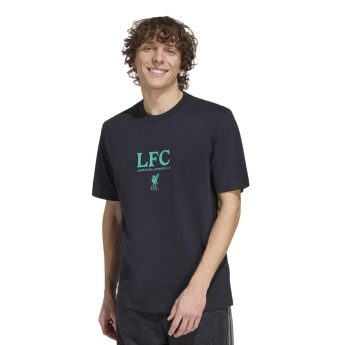 Liverpool FC мъжка тениска SLab graphic black