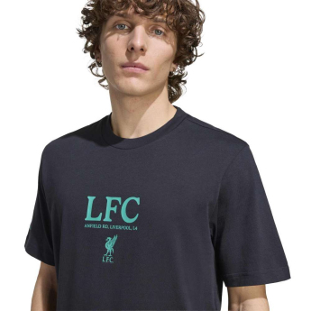 Liverpool FC мъжка тениска SLab graphic black