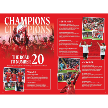Liverpool FC книга с години 2026