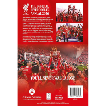Liverpool FC книга с години 2026