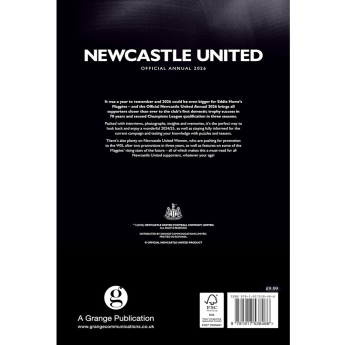 Newcastle United книга с години 2026