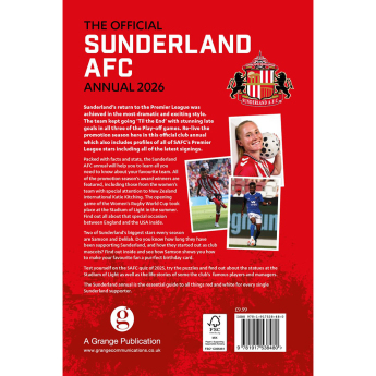 Sunderland AFC книга с години 2026