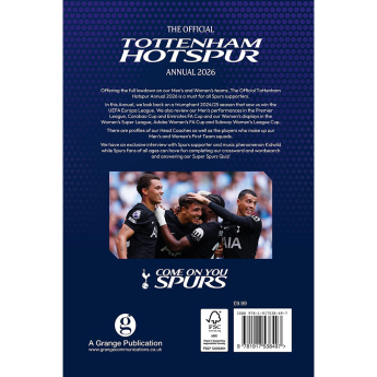 Tottenham Hotspur книга с години 2026