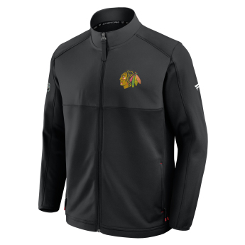 Chicago Blackhawks мъжко яке Authentic Pro Rink Poly Fleece FZ