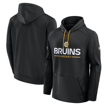 Boston Bruins мъжки суитшърт с качулка Authentic Pro Rink Poly Fleece POH