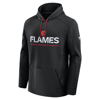 Calgary Flames мъжки суитшърт с качулка Authentic Pro Rink Poly Fleece POH