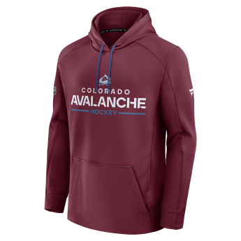 Colorado Avalanche мъжки суитшърт с качулка Authentic Pro Rink Poly Fleece POH
