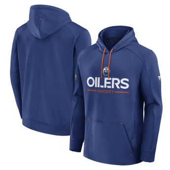 Edmonton Oilers мъжки суитшърт с качулка Authentic Pro Rink Poly Fleece POH