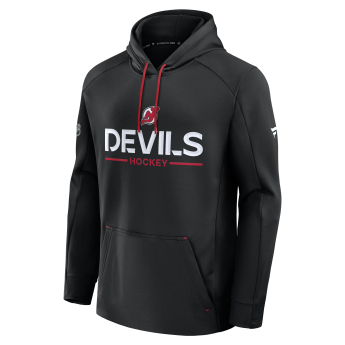 New Jersey Devils мъжки суитшърт с качулка Authentic Pro Rink Poly Fleece POH