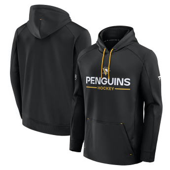 Pittsburgh Penguins мъжки суитшърт с качулка Authentic Pro Rink Poly Fleece POH