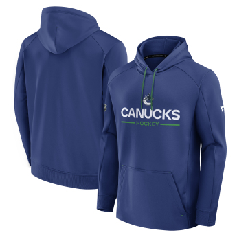 Vancouver Canucks мъжки суитшърт с качулка Authentic Pro Rink Poly Fleece POH
