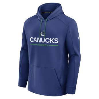 Vancouver Canucks мъжки суитшърт с качулка Authentic Pro Rink Poly Fleece POH