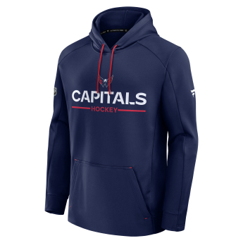 Washington Capitals мъжки суитшърт с качулка Authentic Pro Rink Poly Fleece POH