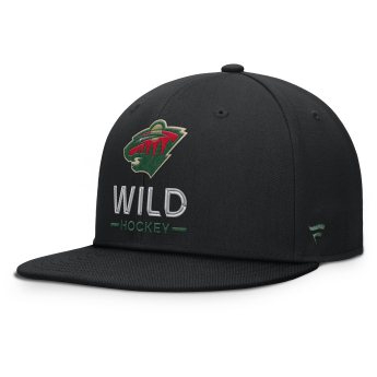 Minnesota Wild шапка с козирка flat Authentic Pro A/Cap Flat Brim Square Visor Structured Adjustable