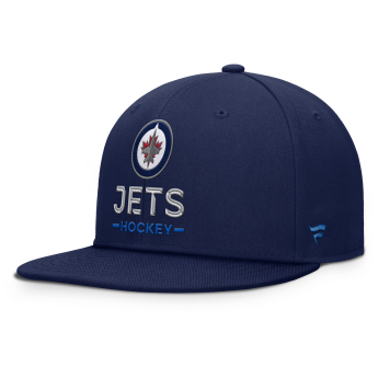 Winnipeg Jets шапка с козирка flat Authentic Pro A/Cap Flat Brim Square Visor Structured Adjustable