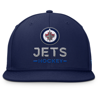 Winnipeg Jets шапка с козирка flat Authentic Pro A/Cap Flat Brim Square Visor Structured Adjustable