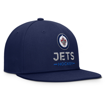 Winnipeg Jets шапка с козирка flat Authentic Pro A/Cap Flat Brim Square Visor Structured Adjustable