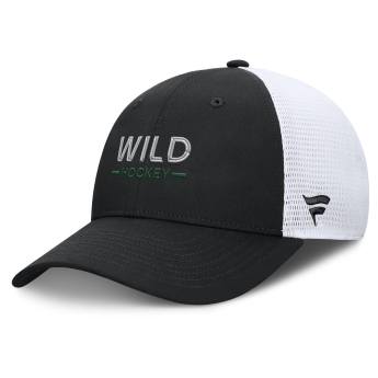 Minnesota Wild баскетболна шапка с козирка Authentic Pro A/Cap Structured Adj. Meshback