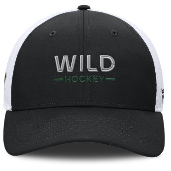 Minnesota Wild баскетболна шапка с козирка Authentic Pro A/Cap Structured Adj. Meshback