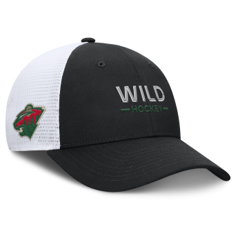 Minnesota Wild баскетболна шапка с козирка Authentic Pro A/Cap Structured Adj. Meshback