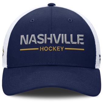 Nashville Predators баскетболна шапка с козирка Authentic Pro A/Cap Structured Adj. Meshback