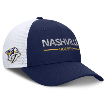 Nashville Predators баскетболна шапка с козирка Authentic Pro A/Cap Structured Adj. Meshback
